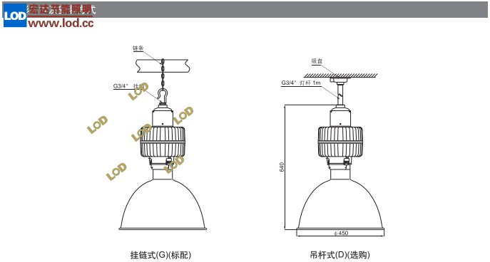 ZY8520高效节能顶灯